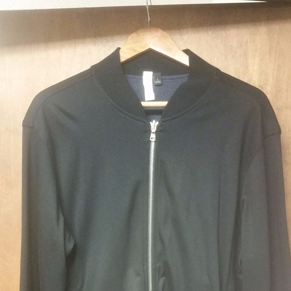 Banana Republic BlackLuxury Touch Bomber Jacket